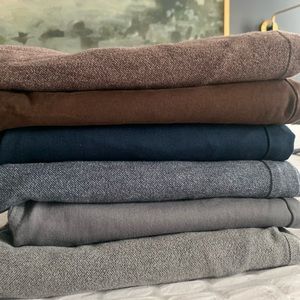 LOT of SIX Men’s Dress Pants, Banana Republic and J Crew